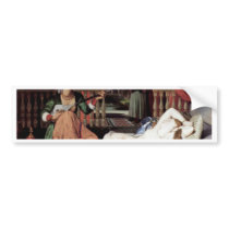 Odalisque And Slave By Jean Auguste Dominique Ingr Bumper Sticker