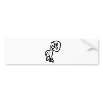 Odd Dog Bumper Sticker