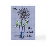 'Odd Flower' Card