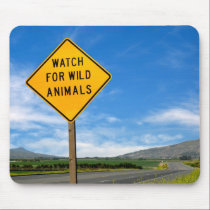 Odd Road Sign mousepads