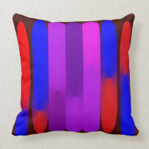 Odd Rods Throw Pillows