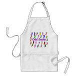 Odd Socks Apron - White