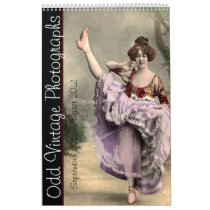 Odd Vintage Photographs Wall Calendars