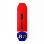 oddball meds skateboard deck