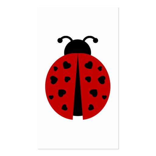oddRex ladybug Business Card (front side)