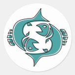 oddRex pisces Sticker