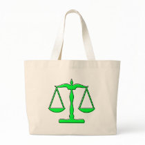 oddRex scales of justice Canvas Bags