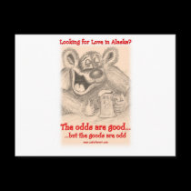 Odds are good in Alaska postcards