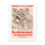 Odds are good in Alaska postcards