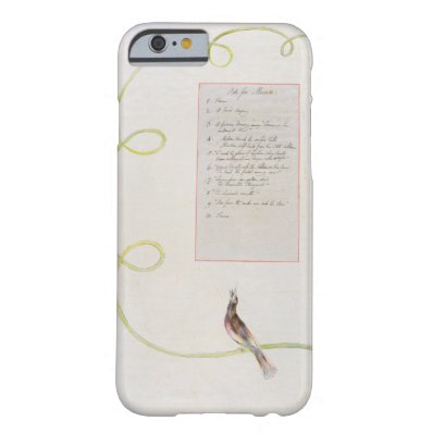 'Ode for Music' design 94 from 'The Poems of Thoma Barely There iPhone 6 Case