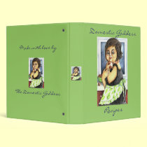 Ode to A Domestic Goddess Recipe Binder