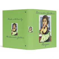 Ode to A Domestic Goddess Recipe Binder