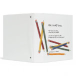 Ode to a No 2 Pencil binders