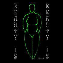 Ode to Curvy Women (ver.4 "Green") posters