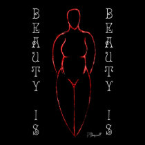 Ode to Curvy Women (ver.5 "Red") posters