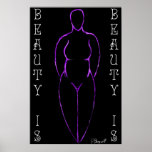 Ode to Curvy Women (ver.6 "Purple") posters