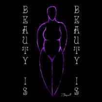 Ode to Curvy Women (ver.6 "Purple") posters