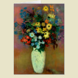 Odilon Redon's Vase with Flowers (1914) cards