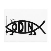 Odin Fish Post Cards