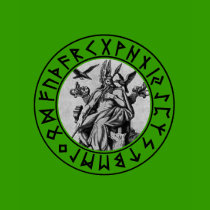 Odin Rune Shield t-shirts