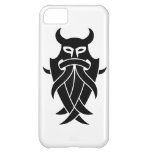 Odin's Mask Tribal (black) Cover For iPhone 5C