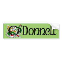 O'Donnell Celtic Dragon Bumper Sticker bumper stickers