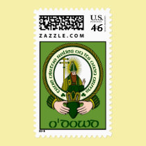O'Dowd Clan Motto Postage Stamps