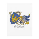 O'Dunn Family Crest postcards