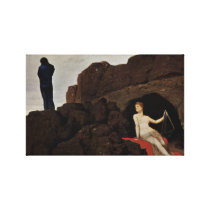 Odysseus And Calypso Stretched Canvas Prints