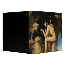 Oedipus and the Sphinx, 1808 3 Ring Binders