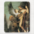 'Oedipus and the Sphinx' mousepad