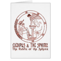 Oedipus & the Sphinx cards