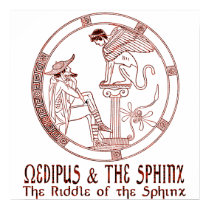 Oedipus & the Sphinx posters by nakedzealot Oedipus & the Sphinx posters
