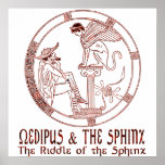 Oedipus &amp; the Sphinx Print