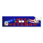 OEF Afghanistan Veteran Bumper Sticker