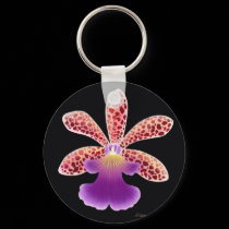Oerstedella Orchid Flower keychains