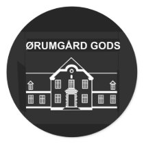 Oerumgaard Manor House - Logo stickers