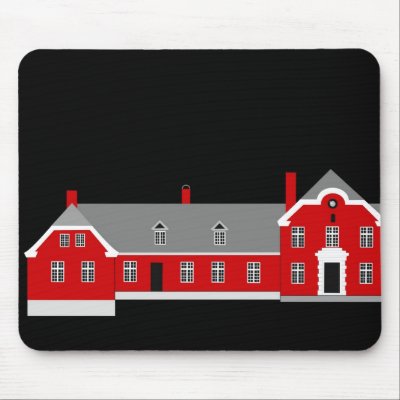 Oerumgaard Manor House Mouse Mats by lonvig
