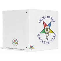 OES Binder by masonicshop OES Binder