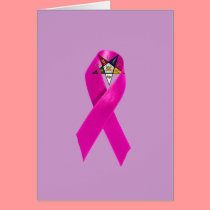 OES Breast Cancer Ribbon cards