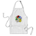 OES Floral Emblem Apron