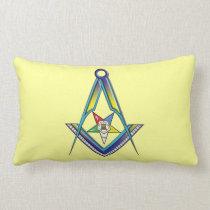 OES Masonic American MoJo Pillows pillows