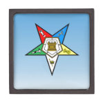 OES Order of the Eastern Star Blue Premium Gift Box