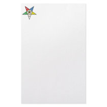 OES Star Stationery by masonicshop OES Star Stationery