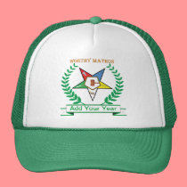 OES Worthy Matron With Your Year hats