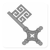 Of Bremen keys Stickers