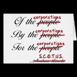 Of, By, For the Corporations cards