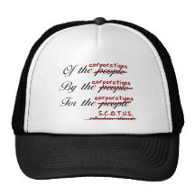 Of, By, For the Corporations Mesh Hats