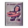 Of Course I Can! Postcard