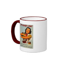 Of Course I Can! Vintage World War Two Coffee Mug